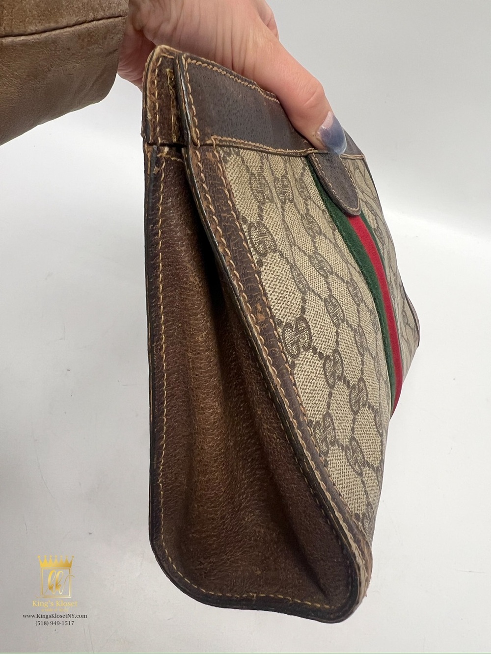 Gucci vintage clutch - Picture 5 of 12